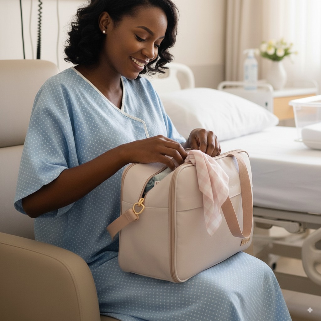 MALA MATERNIDADE ENCANTO MARFIM PIRULITANDO