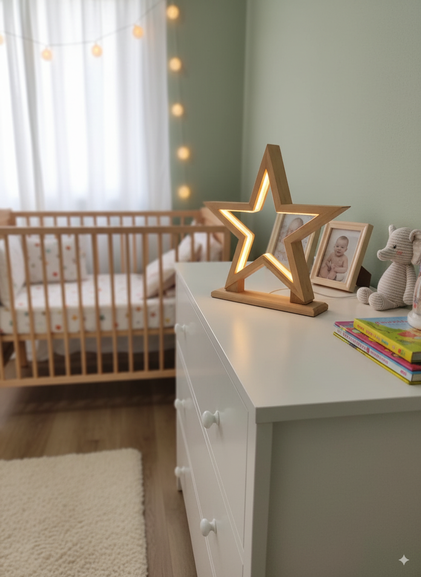 LUMINARIA ESTRELA BUP BABY