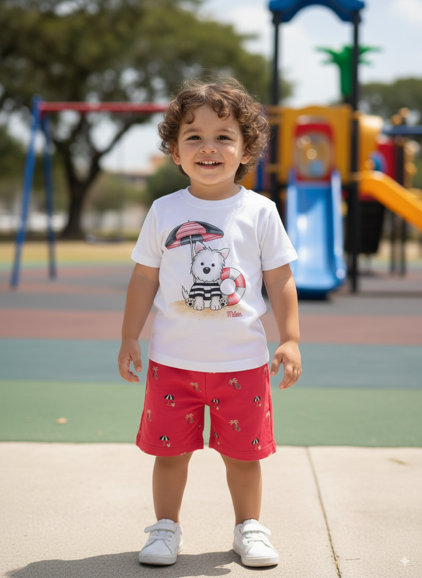 CONJUNTO MASCULINO INFANTIL MILON