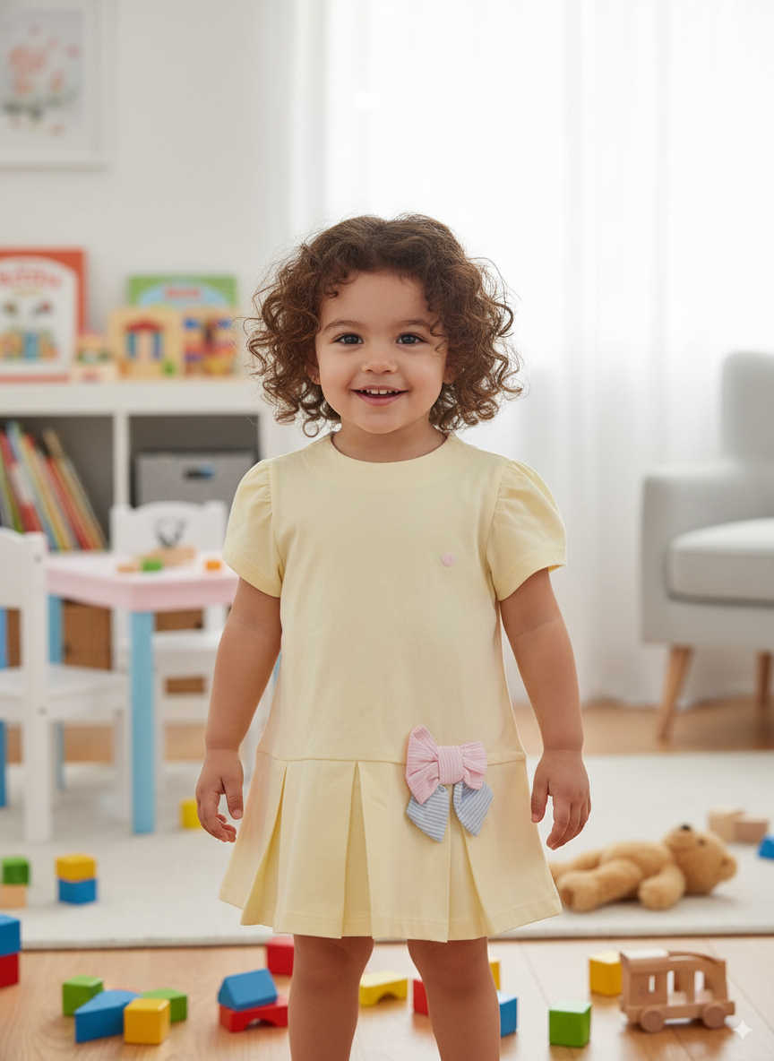 VESTIDO EM MOLETINHO UM MAIS UM