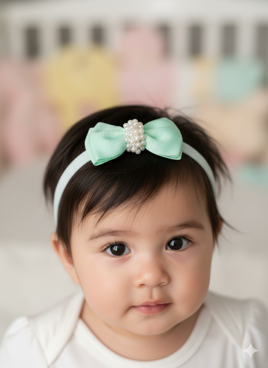 FAIXA GRAVATINHA BORDADO COM PÉROLA